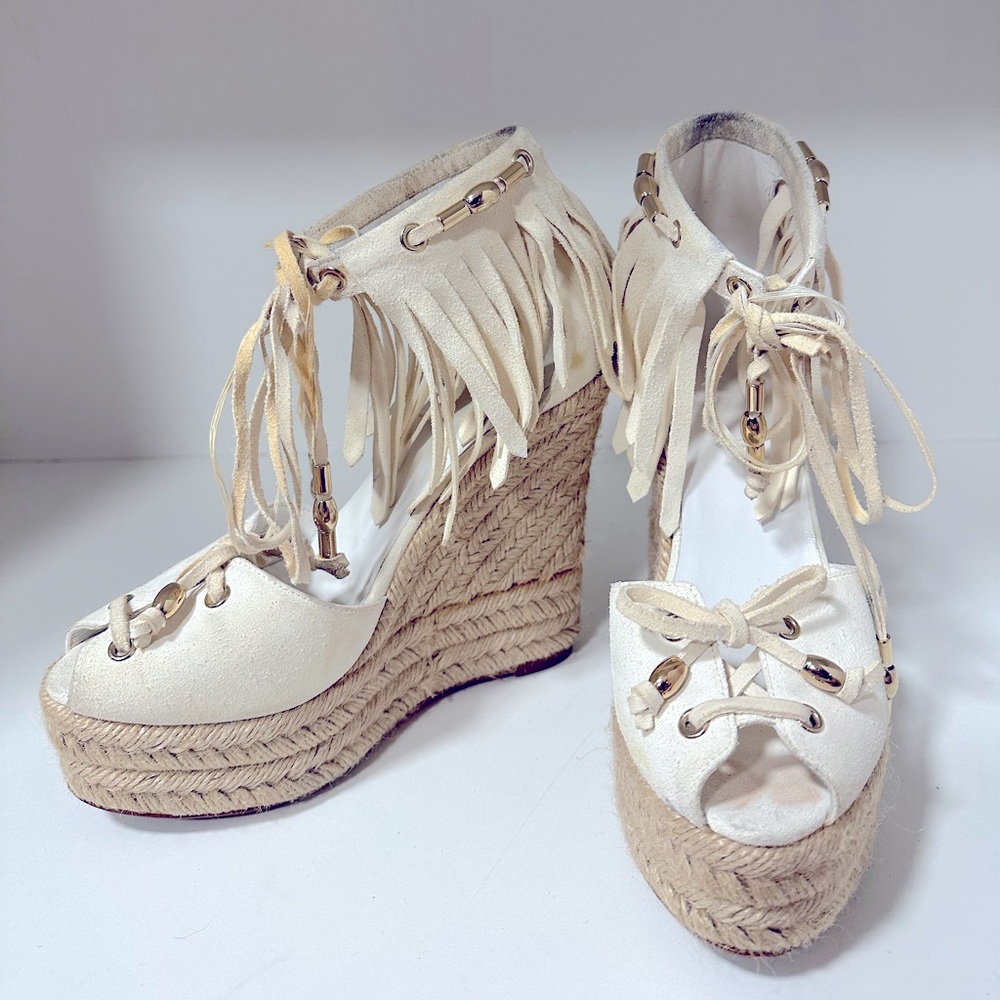 GUCCI fringe wedges